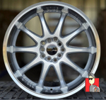 Комплект дисков Work XD9 18x9 et20 5x100/5x114.3