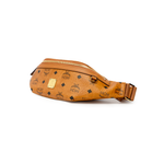 MCM Slim Fursten Belt Bag Small Visetos Cognac
