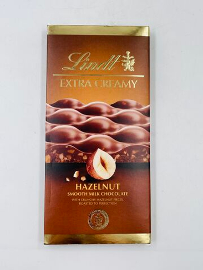 Шоколад Lindt молочный с фундуком Extra creamy 80 г