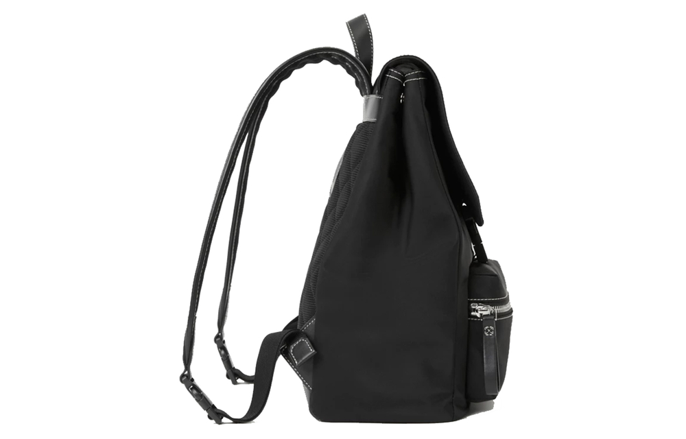 Burberry Leather Backpack Regular Kids" Black