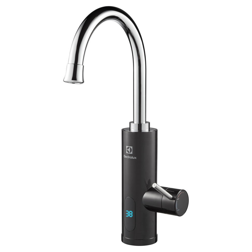 Водонагреватель проточный Taptronic (Black) 3,3 кВт, 235х380х115 мм