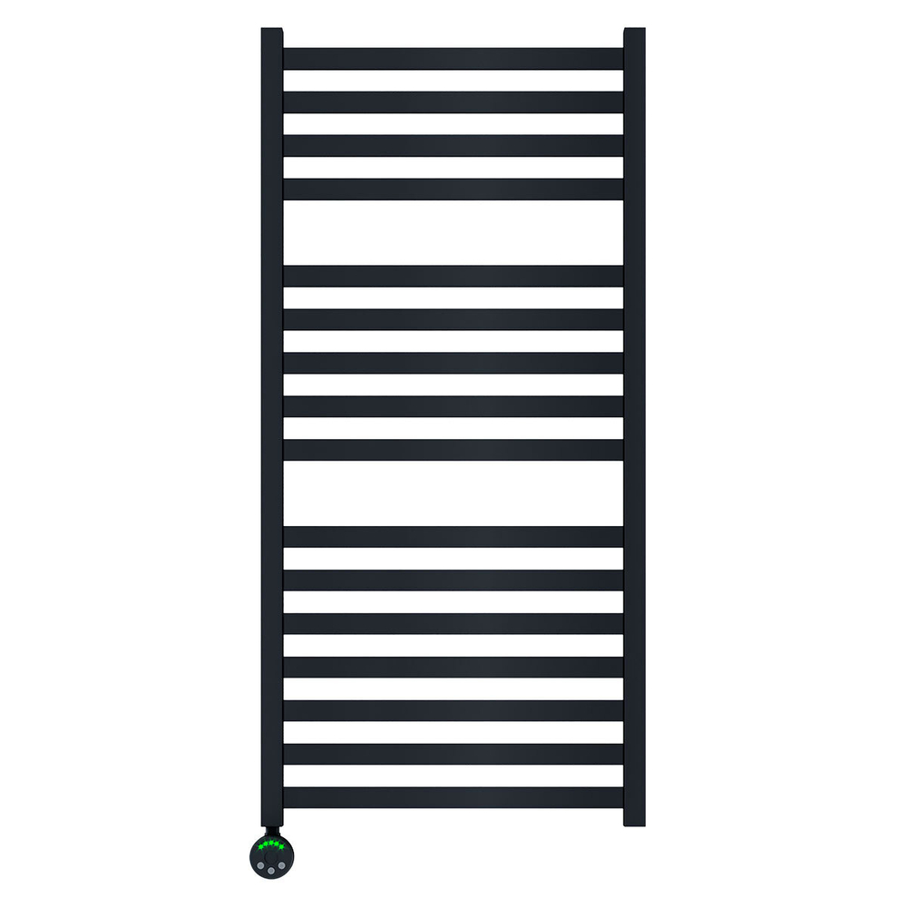 Полотенцесушитель электрический Lemark Bellario LM68116EBL П16 500x1100, левый/правый, черный