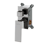 Душевая система 35к MIXLINE МЛ42-083(ML42-083) "Гранит" лейка "Троп. душ" встраиваемая  ХРОМ  АКЦИЯ