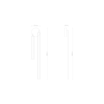 Декоративная подсветка Arte Lamp DABIH A2019AP-36BK, 1хLED