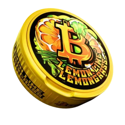 Снюс BITCOIN LEMON LIME LEMONGRASS (200 МГ) ЛИМОН, ЛАЙМ, ЛЕМОНГРАСС