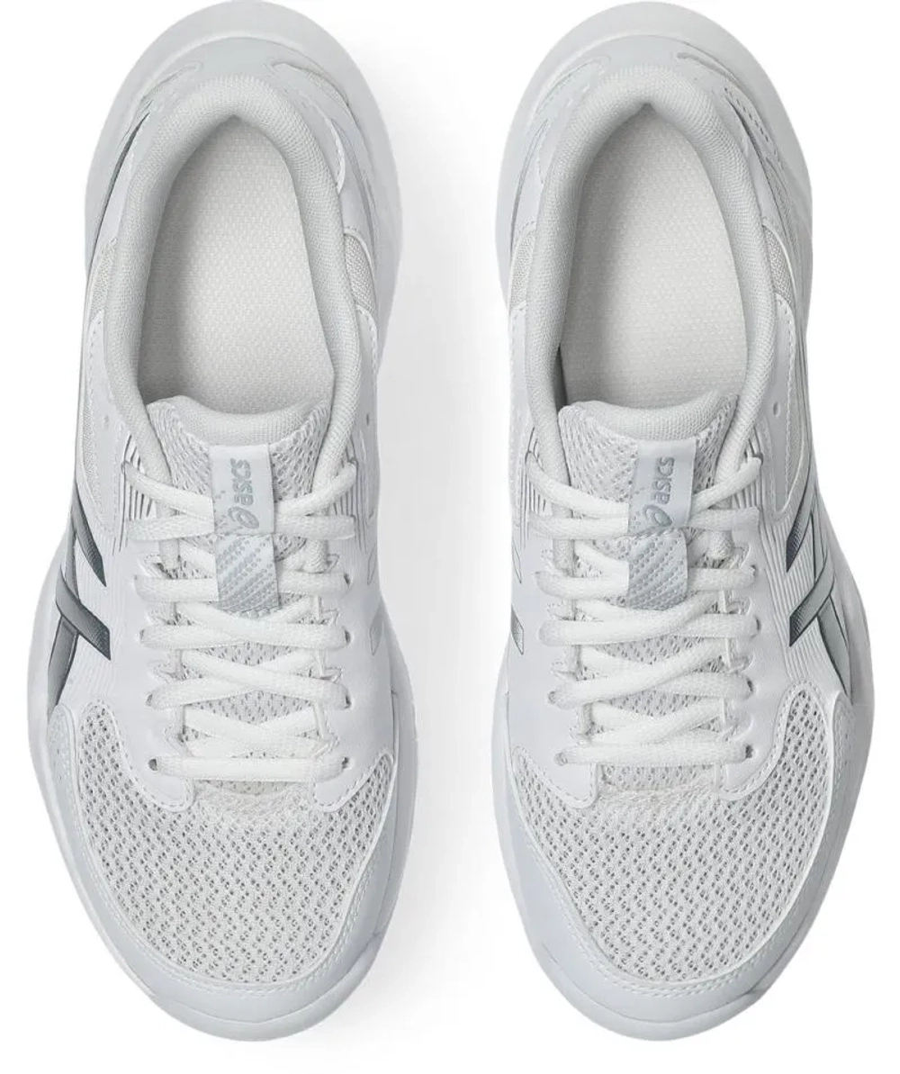 Женские кроссовки для бадминтона/сквоша Asics Gel-Rocket 12 - white/pure silver