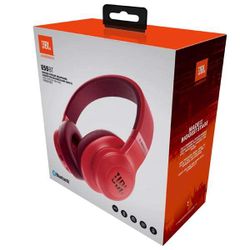 Беспроводные наушники JBL E55BT Red