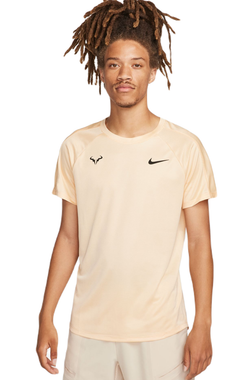 Мужская теннисная футболка Nike Rafa Challenger Dri-Fit Tennis Top - Оранжевый