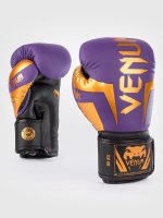 Перчатки боксерские Venum Elite Violet/Black/Copper