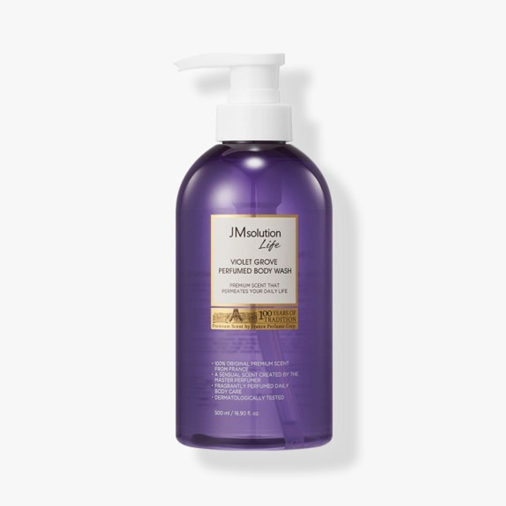 Гель для душа с ароматом лакрицы JMSOLUTION Life Violet Grove Perfumed Body Wash 500 мл