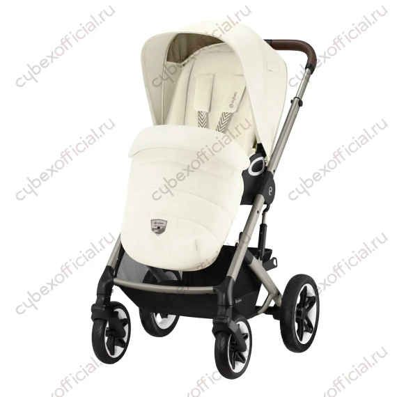 Детская коляска Cybex Talos S Lux 3 в 1 TPE Seashell Beige