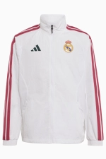 Кофта adidas Real Madrid 26/27 Anthem Junior - белый