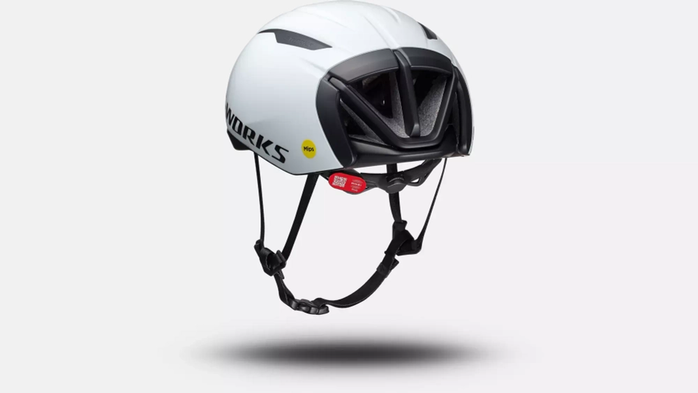 Шлем велосипедный S-Works Evade 3 white/black