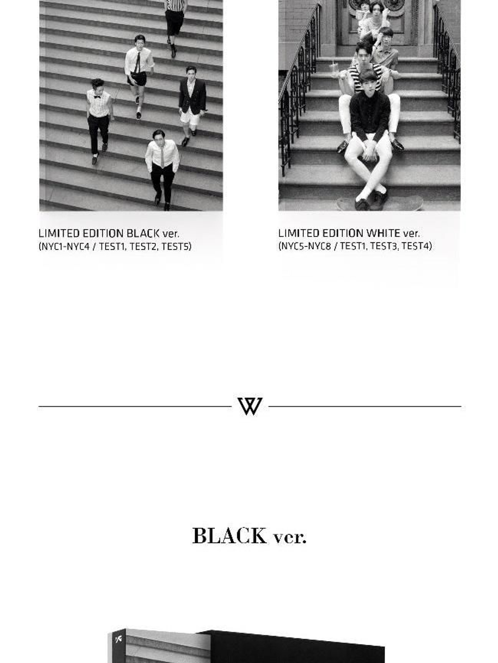 Альбом WINNER - 2014 SS Debut Album Limited Edition RANDOM Version