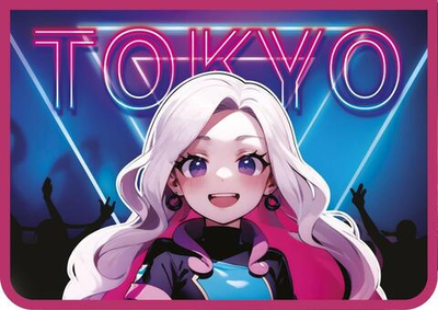 Папка д/труда А4 молния сверху, пластик, печать на картоне "Super girl 2024" (Пчелка)