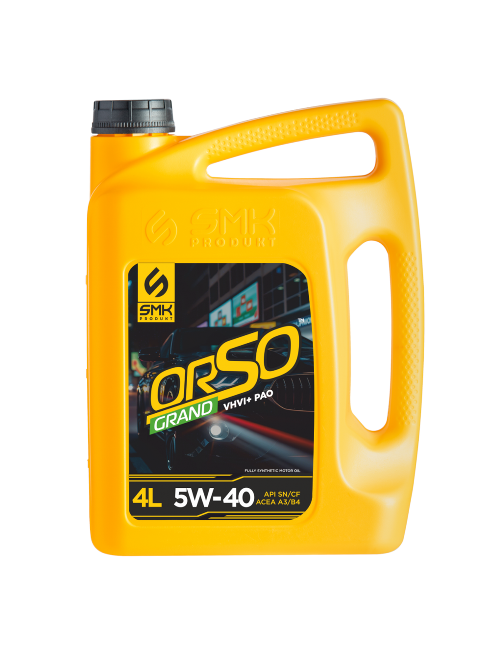 Моторное масло SMK PRODUKT ORSO GRAND 5W-40 Синтетическое 4 л