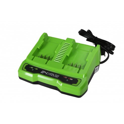 Устройство зарядное 24V 2А Greenworks G24X2UC2 на 2 АКБ