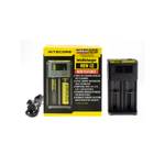 Зарядное устройство для аккумуляторов Nitecore New i2 18650/16340 (2x батареи)
