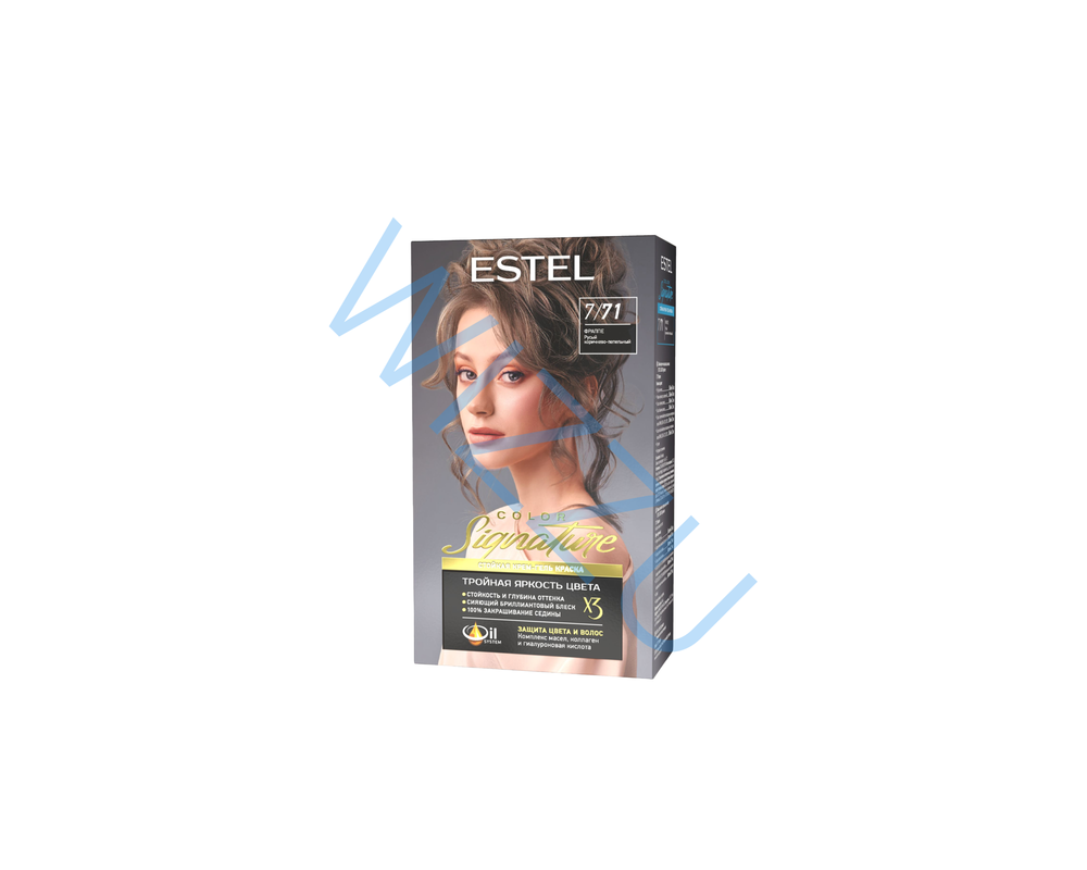 Краска для волос ESTEL COLOR Стойкая крем-гель  Signature Фраппе