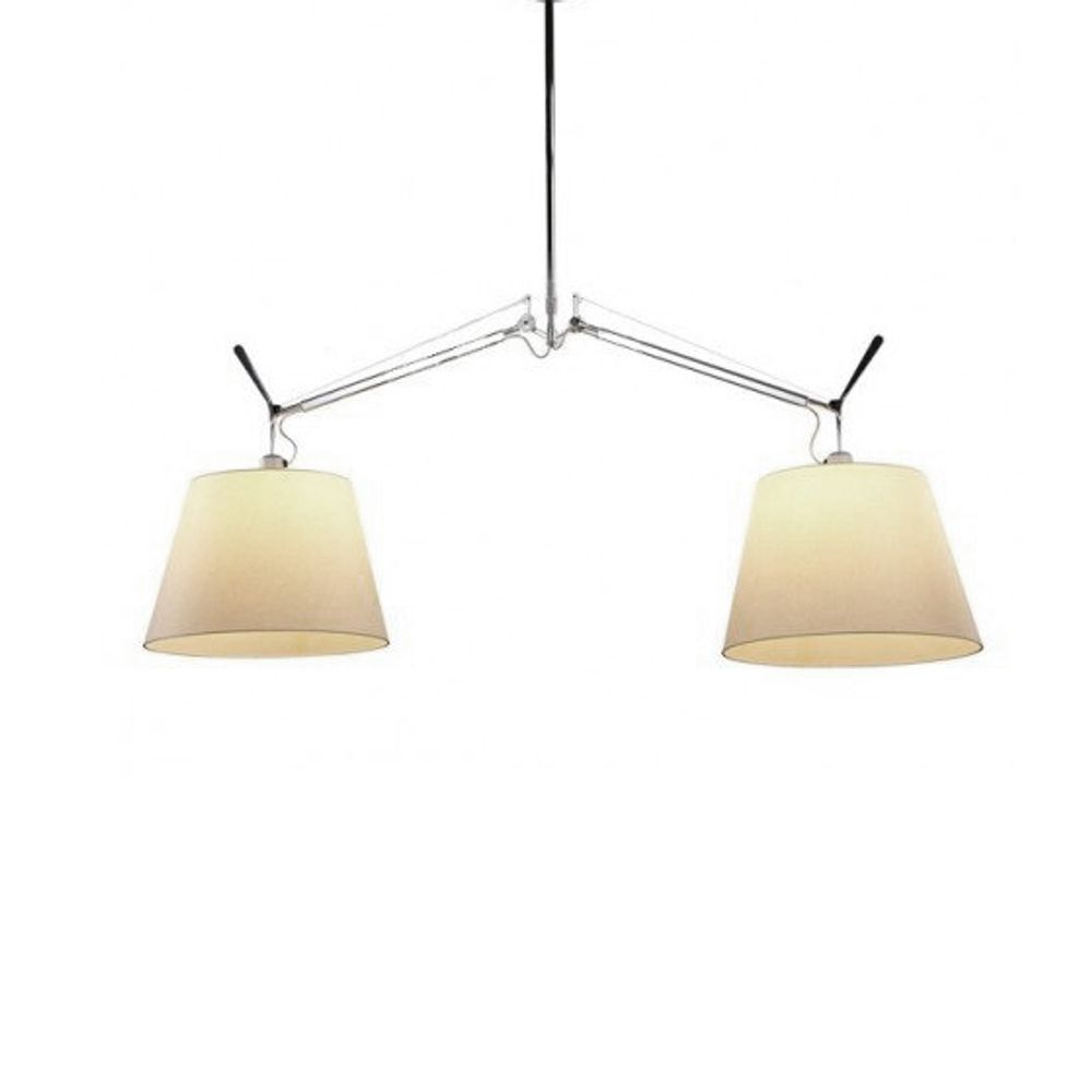 Потолочный дизайнерский светильник  Tolomeo от Artemide (2 плафона)