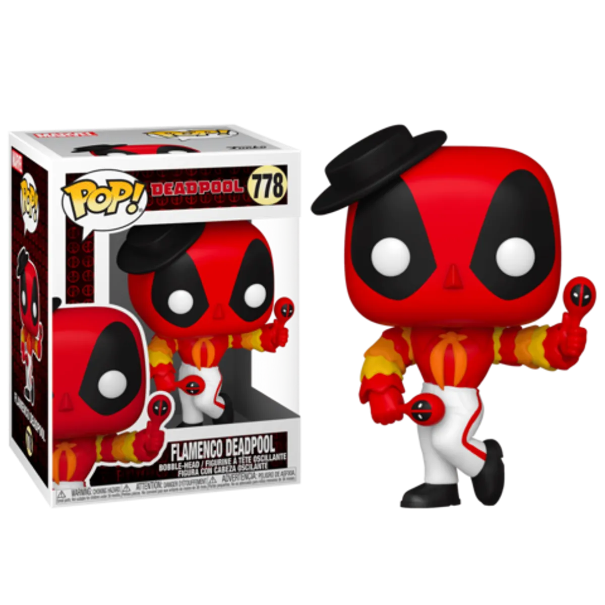 Funko POP! Marvel. Deadpool 30th: Flamenco Deadpool (778)