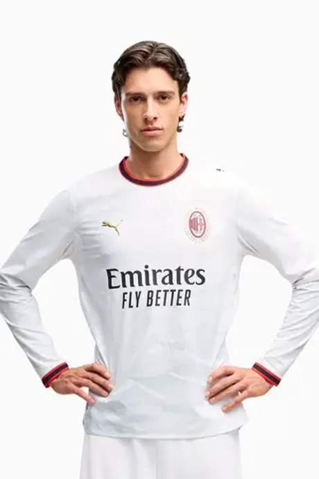 Футболка с длинными рукавами Puma AC Milan 26/27 Away Authentic - белый