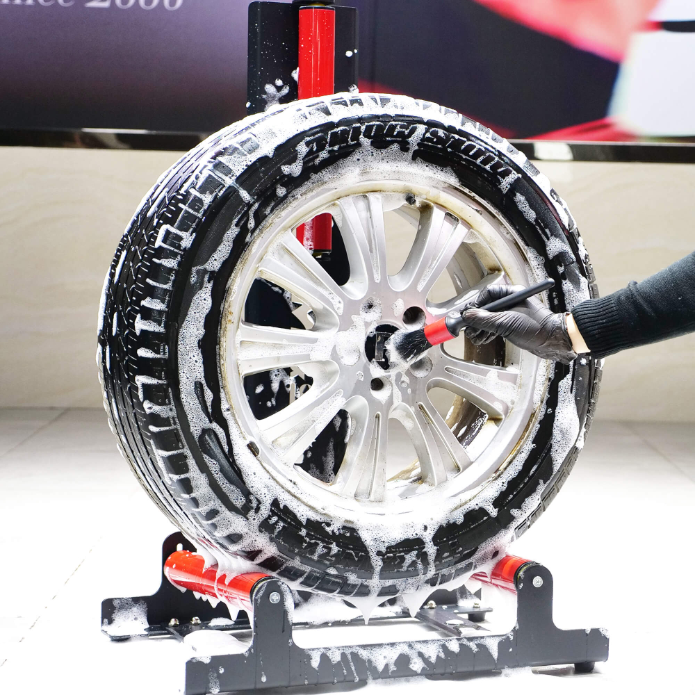 Стенд для колес и дисков MaxShine, красный, WS01-R