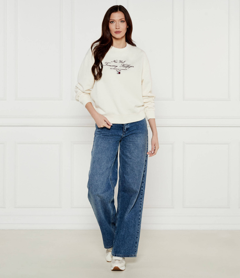 Худые Tommy Hilfiger - экрю(WW0WW43844)