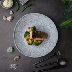 Салатник 900 мл d 26 см h4 см Stone Untouched Taiga P.L. Proff Cuisine [4]