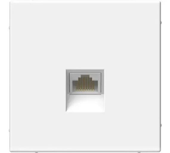 Розетка RJ45 Systeme Electric ARTGALLERY 5Е категория белый 39937