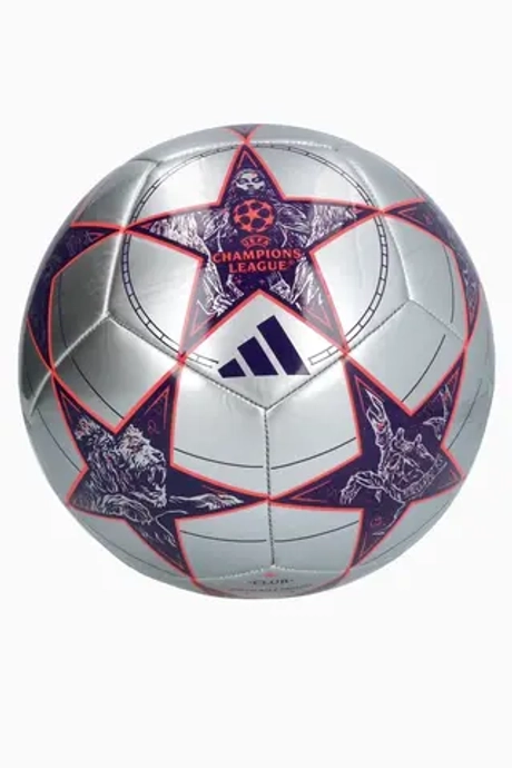 Футбольный мяч adidas UCL Club 25/26 размер 5 - серебряный