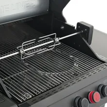 Газовый гриль Primeliner Weekend 3B, 5 горелок, чёрный (комплектация Deluxe)