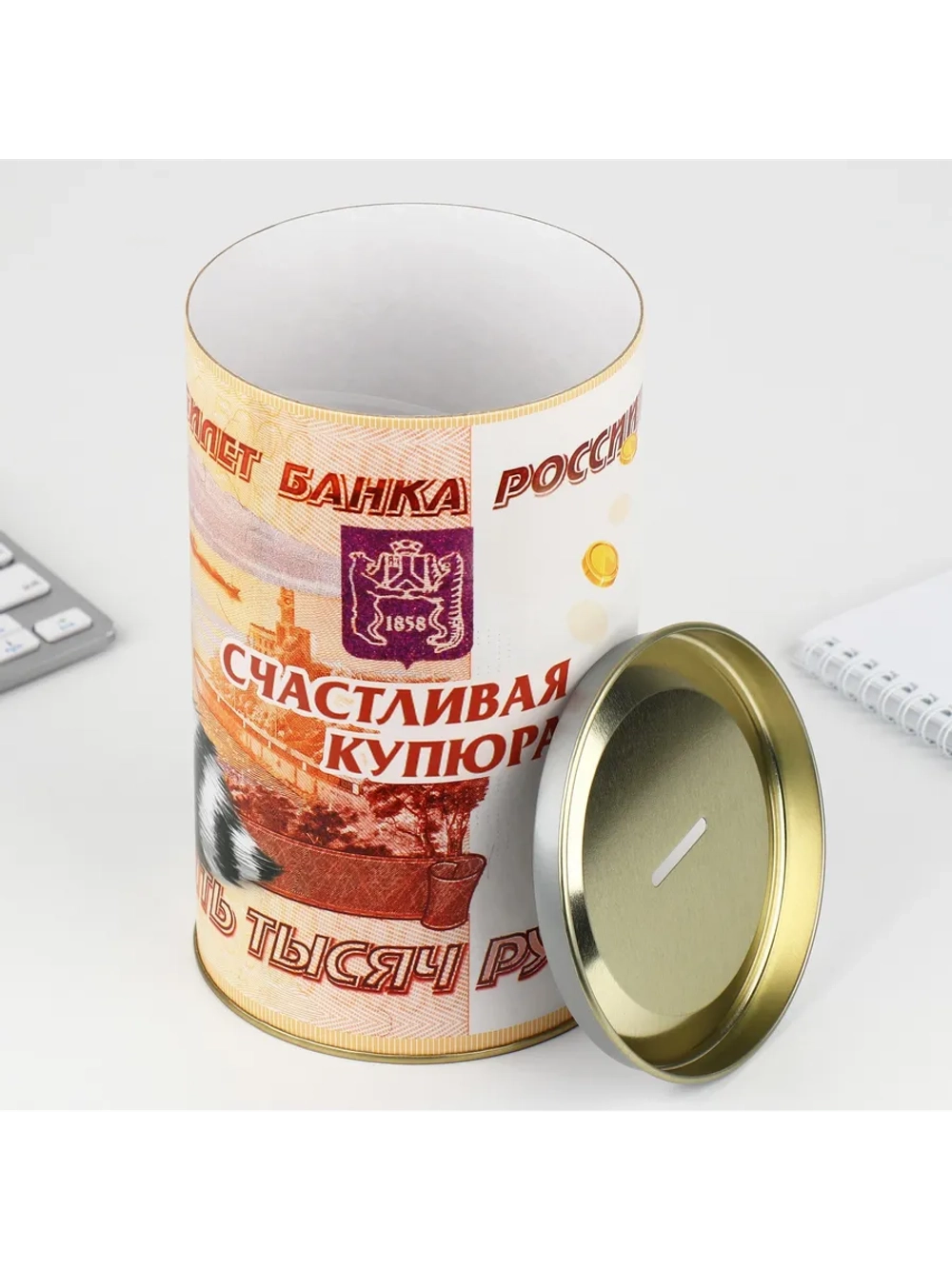 Копилка для денег XXL Енот