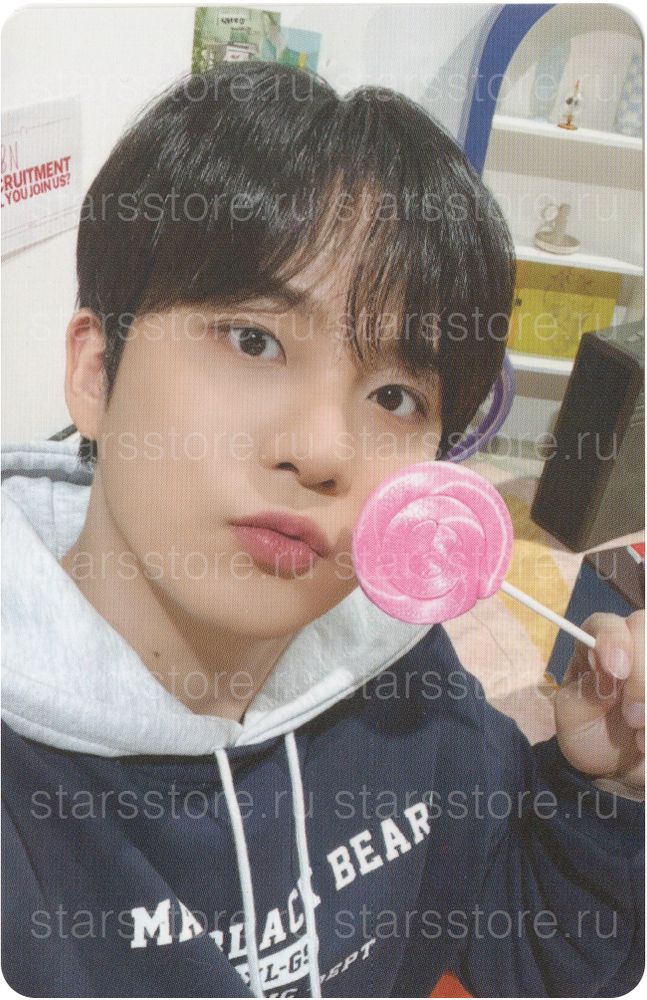 Фотокарта Jongho ATEEZ x Nacific ‘Lollipop’ Фотокарта Jongho ATEEZ x Nacific ‘Lollipop’