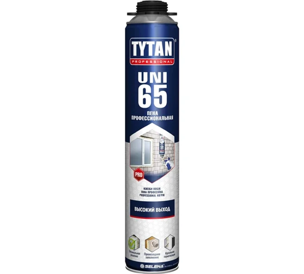 Пена Tytan Professional 65 UNI профессиональная 750 мл