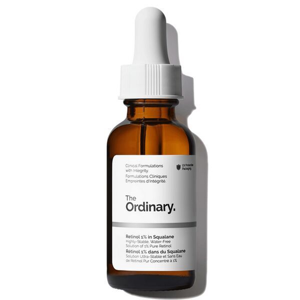 Интенсивная сыворотка от морщин с 1% ретинола The Ordinary Retinol 1% in Squalane, 30мл
