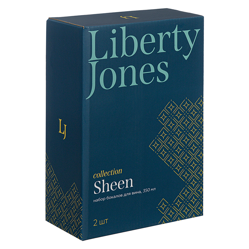 Набор бокалов для вина 2шт 350мл Liberty Jones Sheen