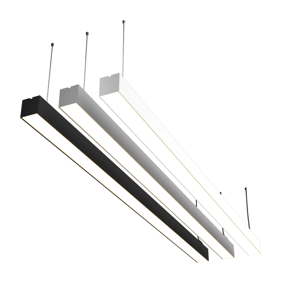 Светильник LED профильный L50 126W 3515х50х50мм 3000К белый накладной IP40