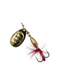 Блесна вращающаяся Savage Gear Rotex Spinner №4 цвет 03 Gold вес 11 г для ловли окуня, голавля, язя, жереха и щуки
