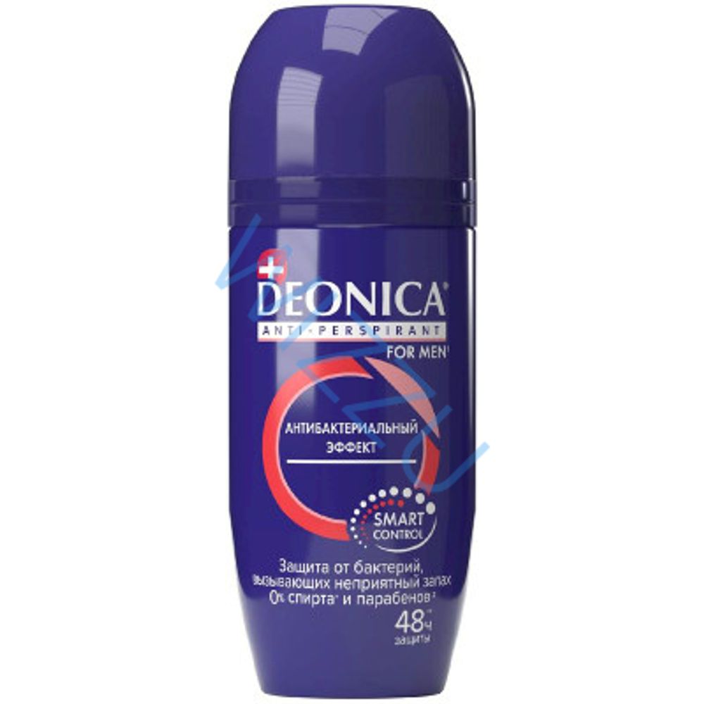 Антипеспирант DEONICA FOR MEN Антибактериальный 50мл ролик