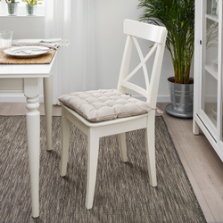 IKEA VIPPÄRT  (ИКЕА ВИППЭРТ)  -  Подушка на стул - бежевая 38x38x6.5 см