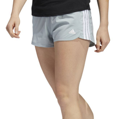 Женские Шорты теннисные Adidas Pacer 3 Stripes Woven Shorts W - magic grey