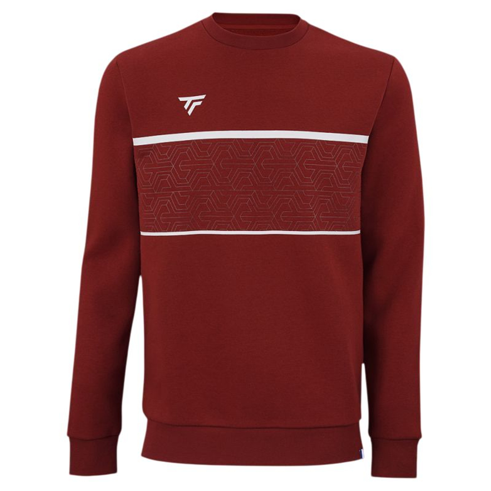 Кофта для мальчика теннисная Tecnifibre Team Sweater Junior - cardinal
