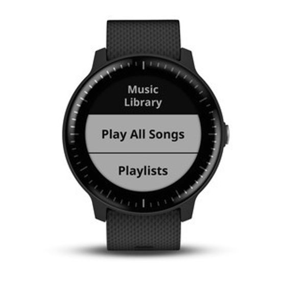 Смарт часы Garmin Vivoactive 3 Music, черные 010-01985-03