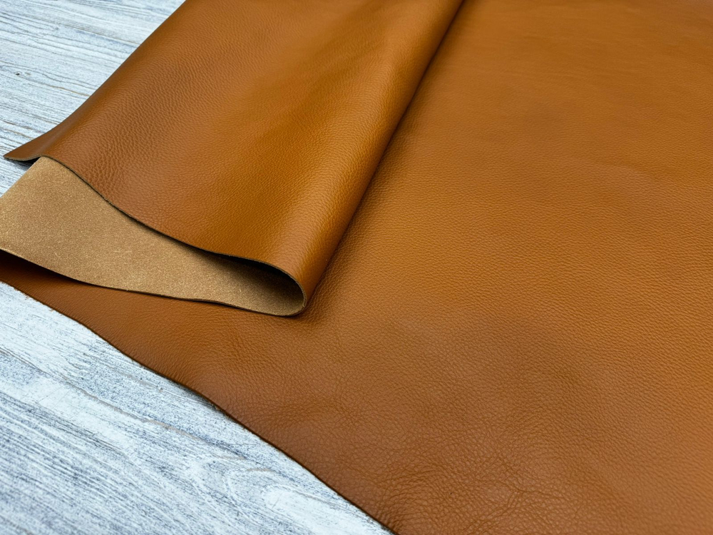 Фактура кожи Vacchetta Classic Nut