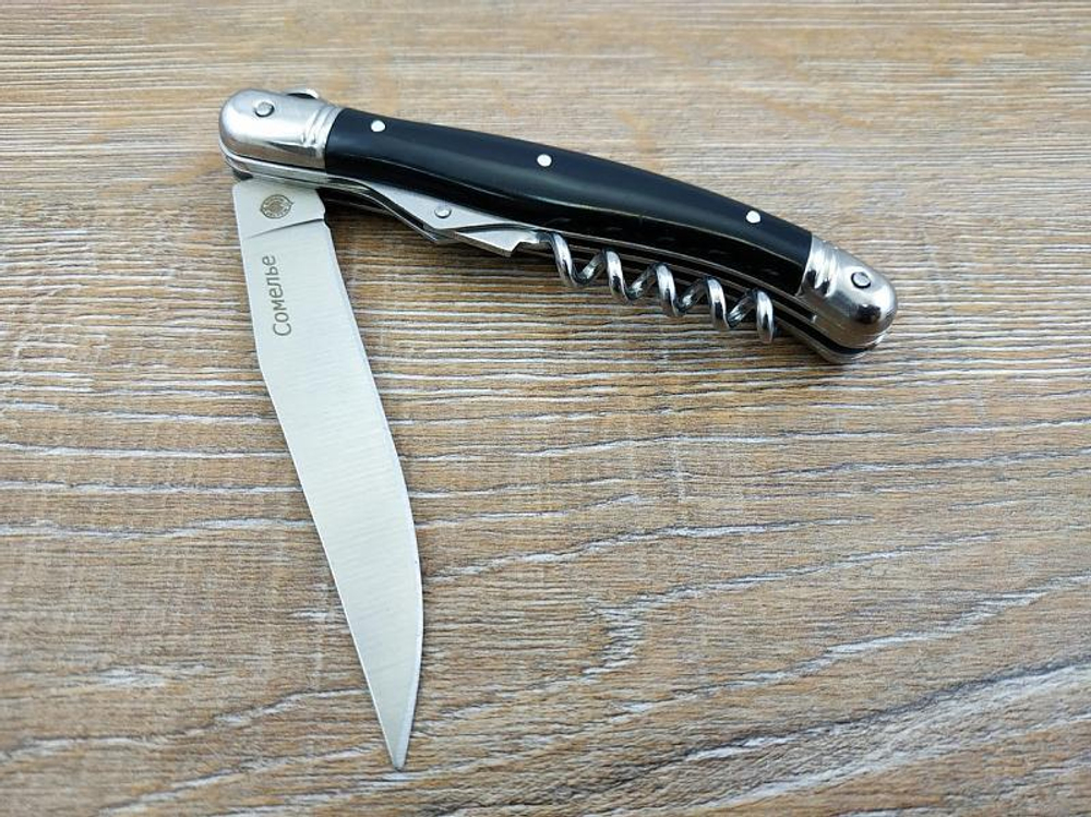 Нож складной Мастер К Сомелье 6 со штопором M9667-6