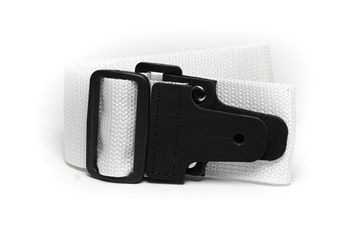 MB5011-067 Ремень для гитары, нейлоновый, белый, Mamba straps