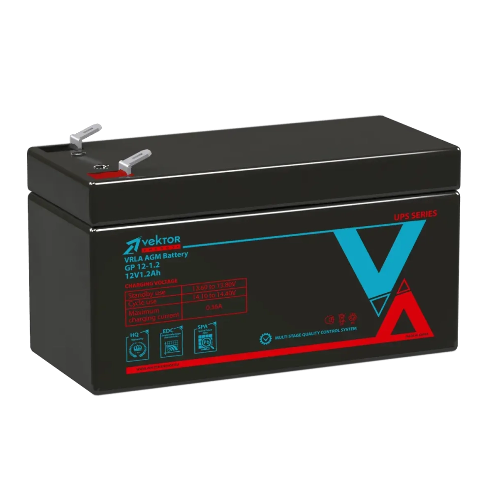 Аккумуляторная батарея Vektor Energy GP 12-1,2