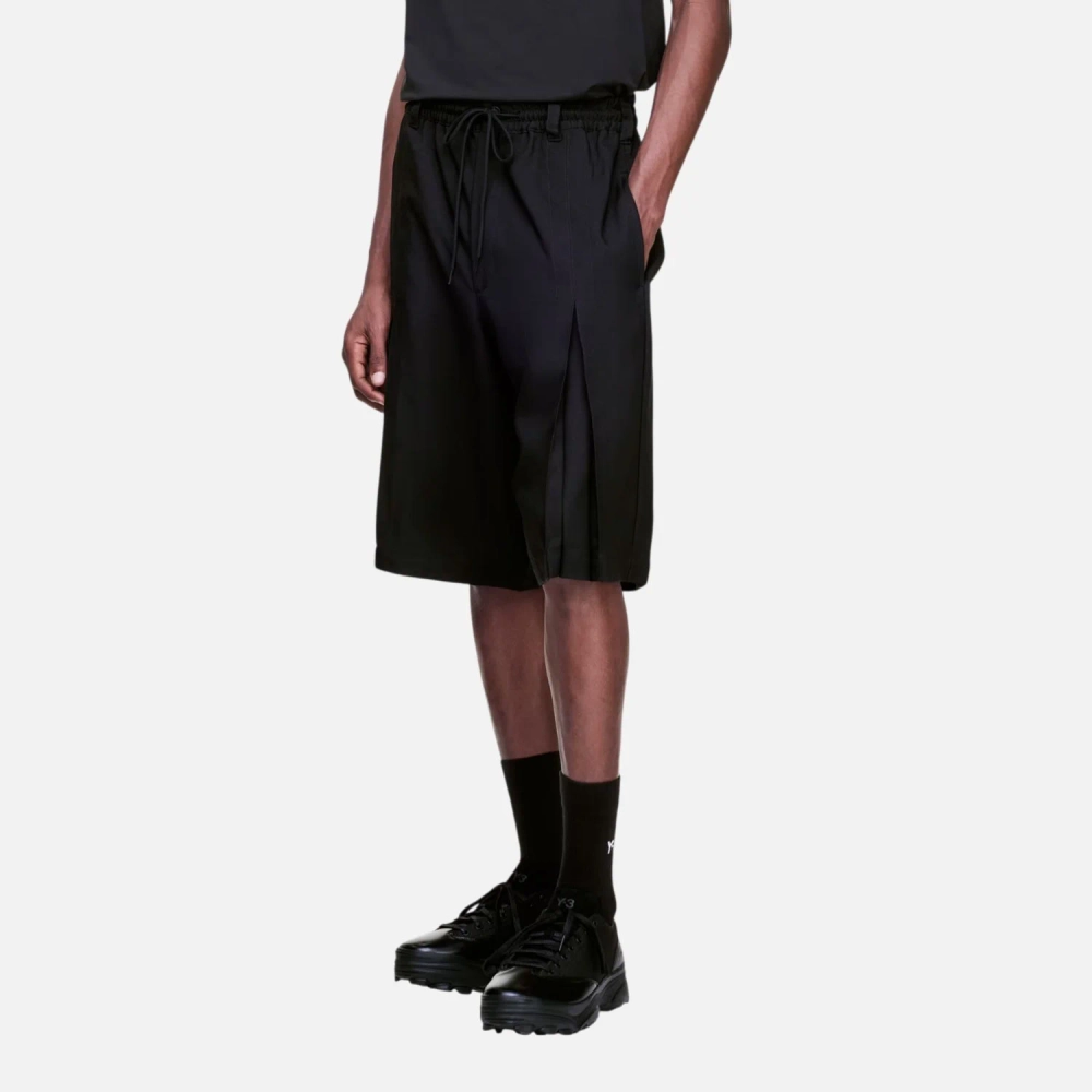 Y-3 Свободные плиссированные шорты Sport Uniform