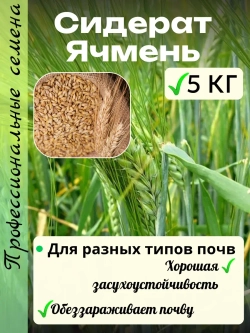Сидерат Ячмень 5 кг